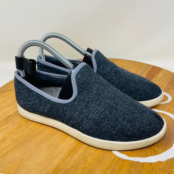 Allbirds Sneakers Merino Wool Loungers Slip On Comfort Walking Gray Womens 7 - Picture 3 of 10